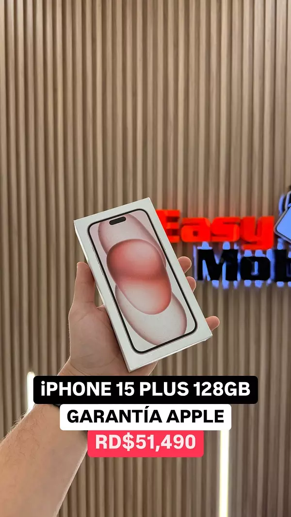 celulares y tabletas - iPHONE 15 PLUS 128GB PINK SELLADO 