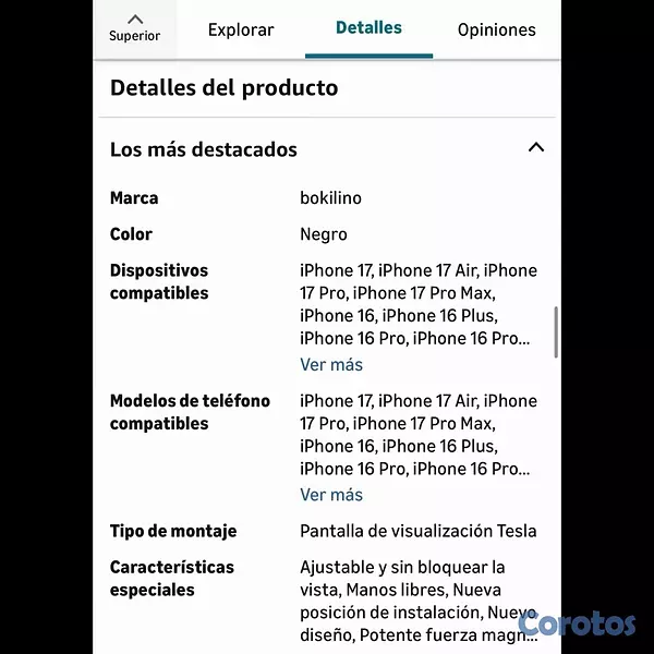 accesorios para electronica - Soporte para teléfono 6