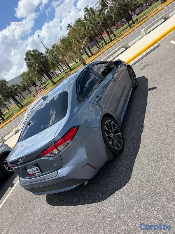 carros - Toyota Corolla 2020 azul recién importado 2