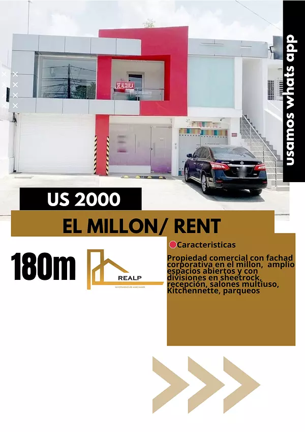 oficinas y locales comerciales - Local comercial en el millon  1
