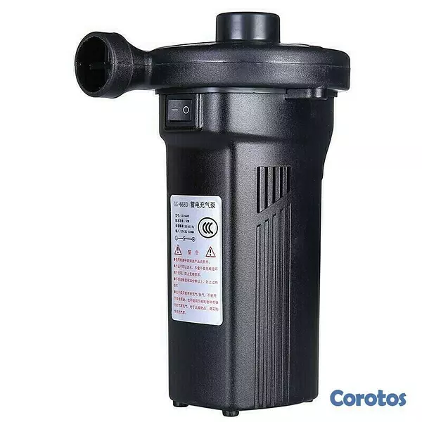 otros electronicos - Bomba de aire electrica recargable 4