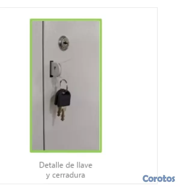 articulos de oficina - Locker metálico nuevo  4 puertas $10000 2