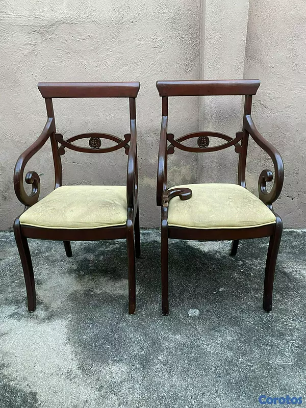 muebles y colchones - Butacas en Caoba 2