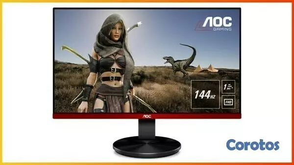 computadoras y laptops - MONITOR AOC 24" (23.8) VA FULL HD, HDR, FREESYNC 144HZ, 1920 X 1080 PIXELS 2