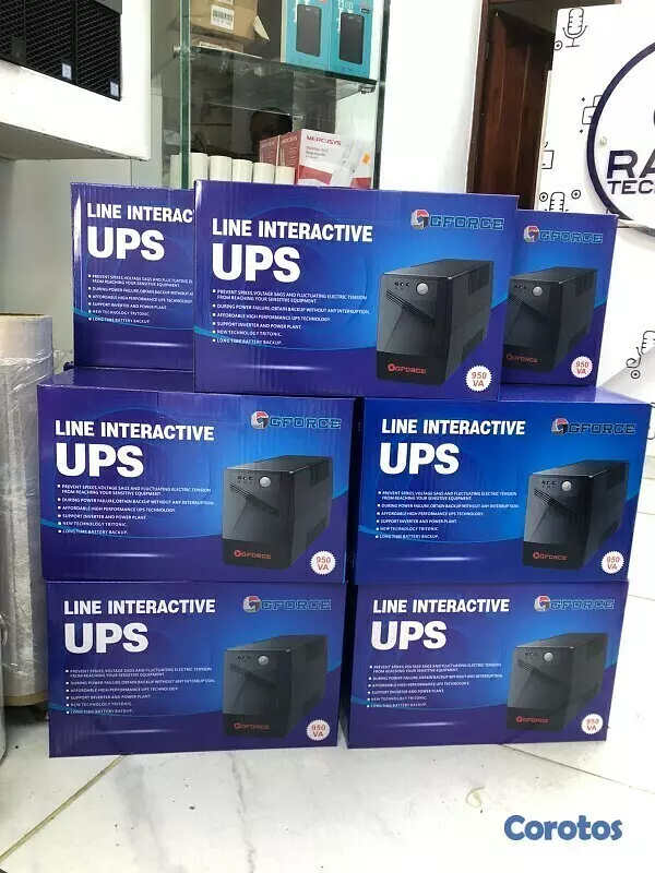 otros electronicos - UPS Gforce 950 VA  3