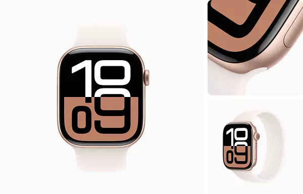 accesorios para electronica - APPLE WATCH SERIES 10 ROSE GOLD SELLADO 
