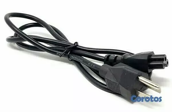 accesorios para electronica - Cable De Corriente de 3 pines 4