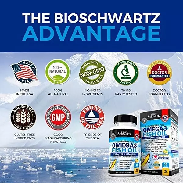 Salud y Equipamiento Médico - Omega 3 Fish Oil Supplement R Immune 6