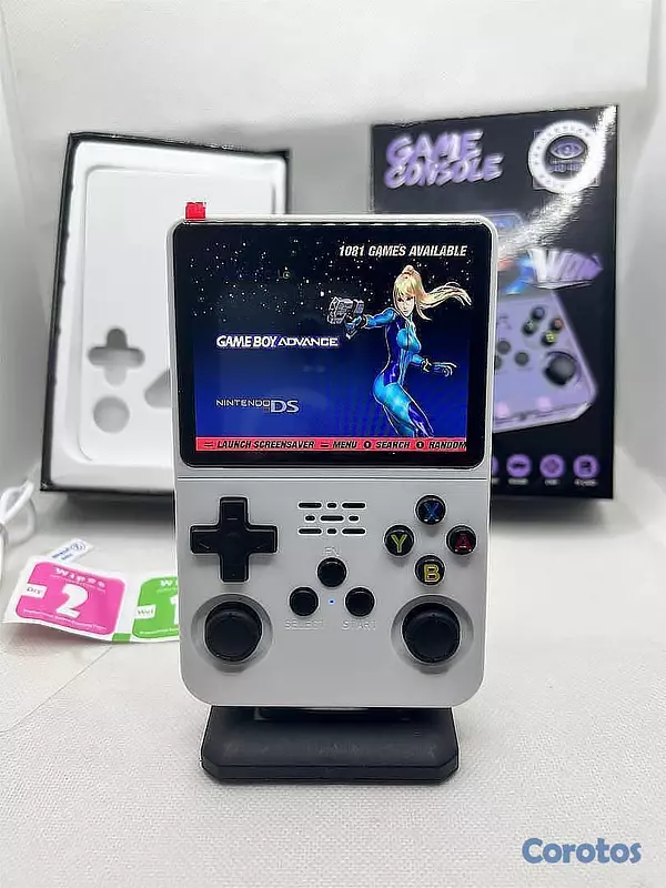 consolas y videojuegos - Portátil R36s con más de 15 mil juegos integrados  7