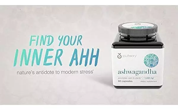 Salud y Equipamiento Médico - Youtheory Ashwagandha 60 Unidades (1 Botella) 3