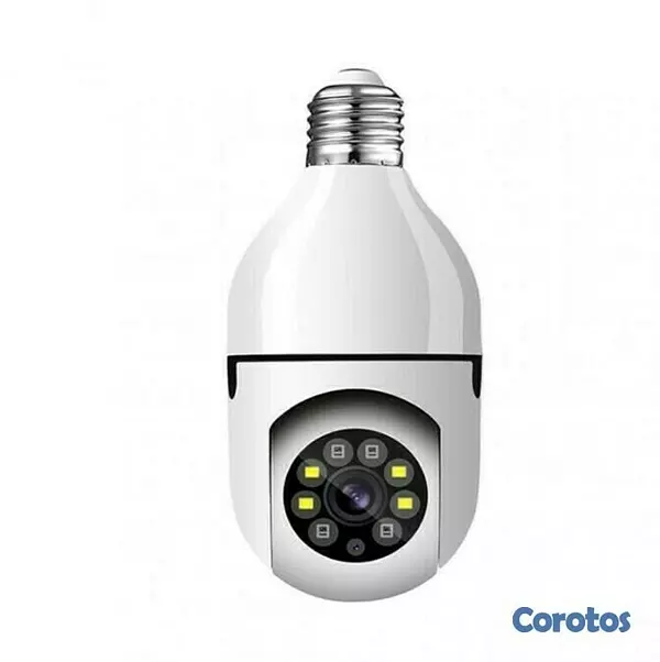 camaras y audio - Camara wifi inalambrica tipo bombillo yoosee 3
