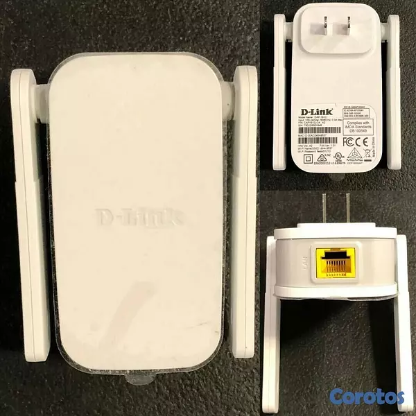 accesorios para electronica - Extensor Repetidor de Wifi D-Link DAP-1610 AC1200 Dual Band 1