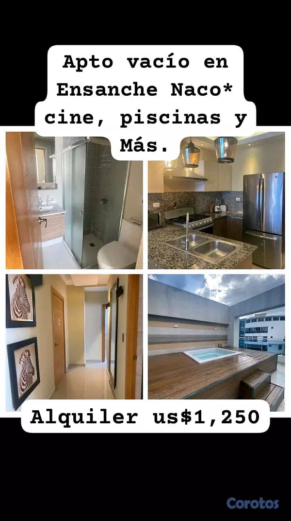 apartamentos - LISTADO DE APARTAMENTOS, LOCALES COMERCIALES Y OFICINAS CORPORATIVAS EN ALQUILER 5