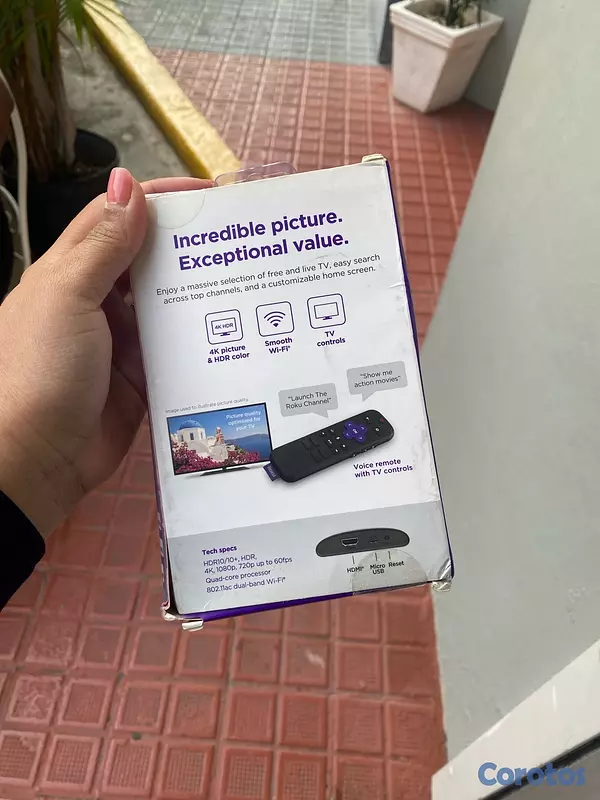 otros electronicos - Roku Express 4k+ 3