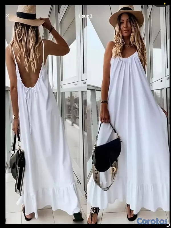 ropa para mujer - Vestito de playa o mas 3