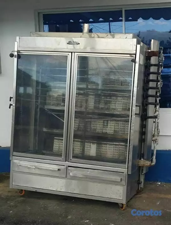 construccion e industrial - Asador De `pollo Industrial Americano De Gas 80 Po 1