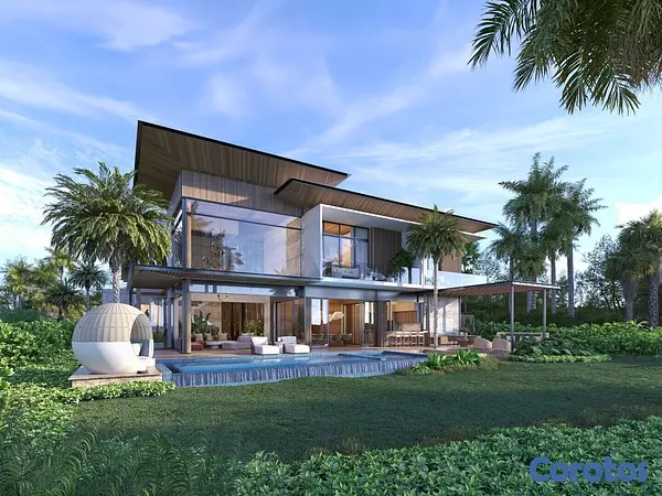casas vacacionales y villas - Villa en Cap Cana en Plano con Plan de pagos y facilidades  6