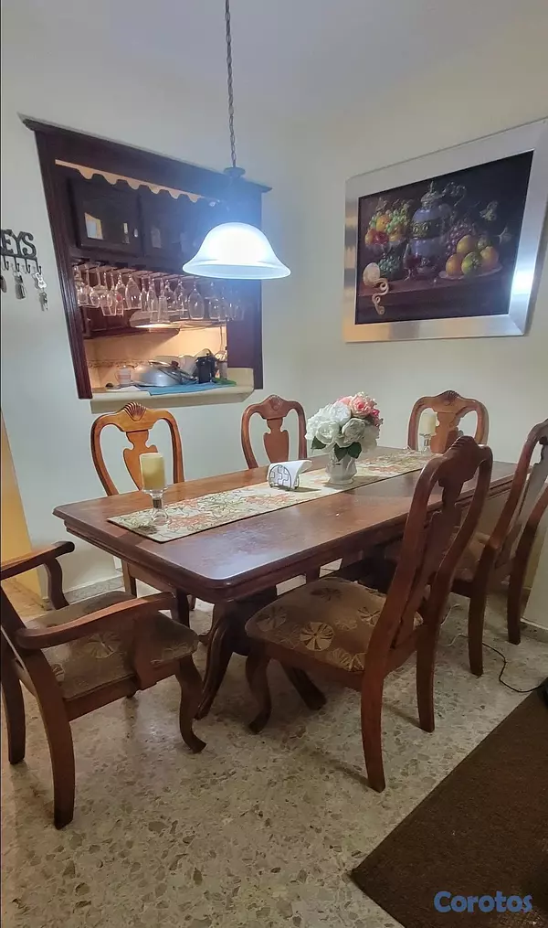 muebles y colchones - Comedor familiar de 6 sillas 5