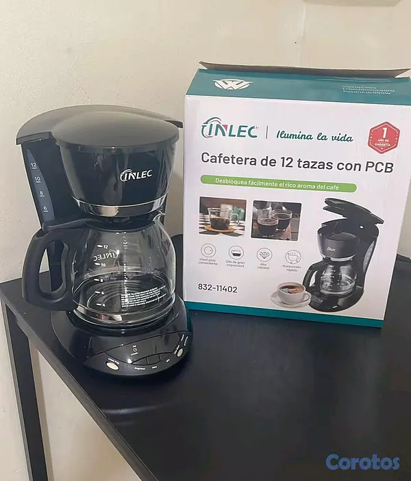 electrodomesticos - ☕🔥 Cafetera Eléctrica INLEC 12 Tazas por solo $2,390 🔥☕

Disfruta café calient 4