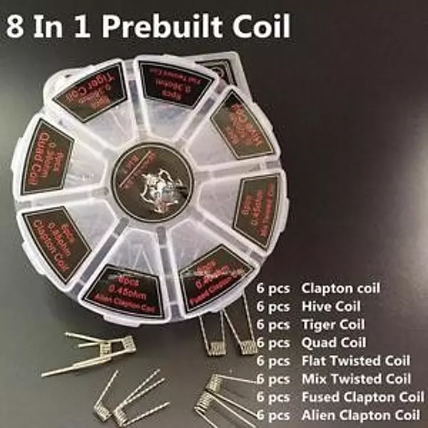 accesorios para electronica - Coil Bobina Resistencia De Alambre Para Vape Vaper Unidad 4