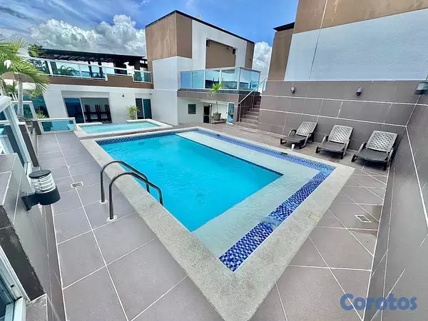 apartamentos - vendo bella vista sur piso 8 tres habitaciones con su baño balcón dos parqueos  16