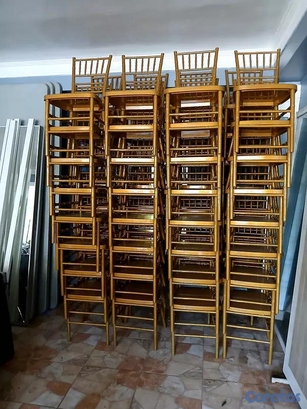 muebles y colchones - Sillas para eventos  8