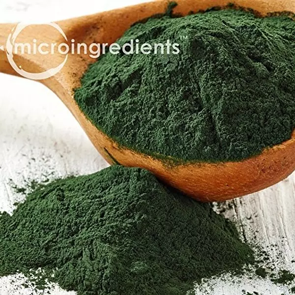 Salud y Equipamiento Médico - Espirulina Organica En Polvo - Micro Ingredients - 1 Lb 4