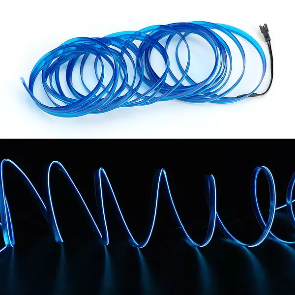 accesorios para vehiculos - Rollo de tira led para tablero de carro, vehiculo led 3