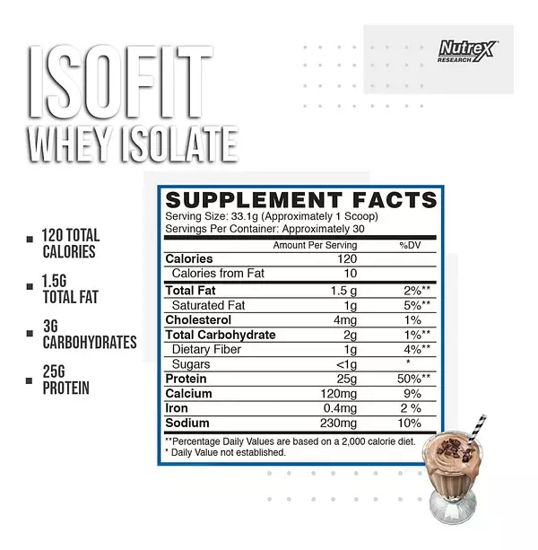 Salud y Equipamiento Médico - Proteina Suero Isofit Chocolate - G A $4 - G A $457 2