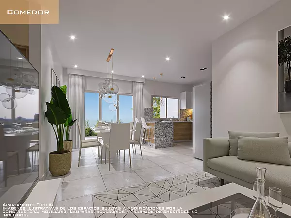 apartamentos - apartamento en cacique, avenida independencia 6