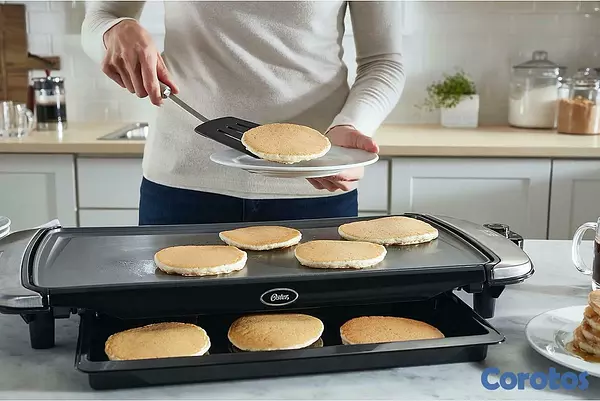 cocina - Oster DiamondForce Plancha eléctrica antiadherente 4