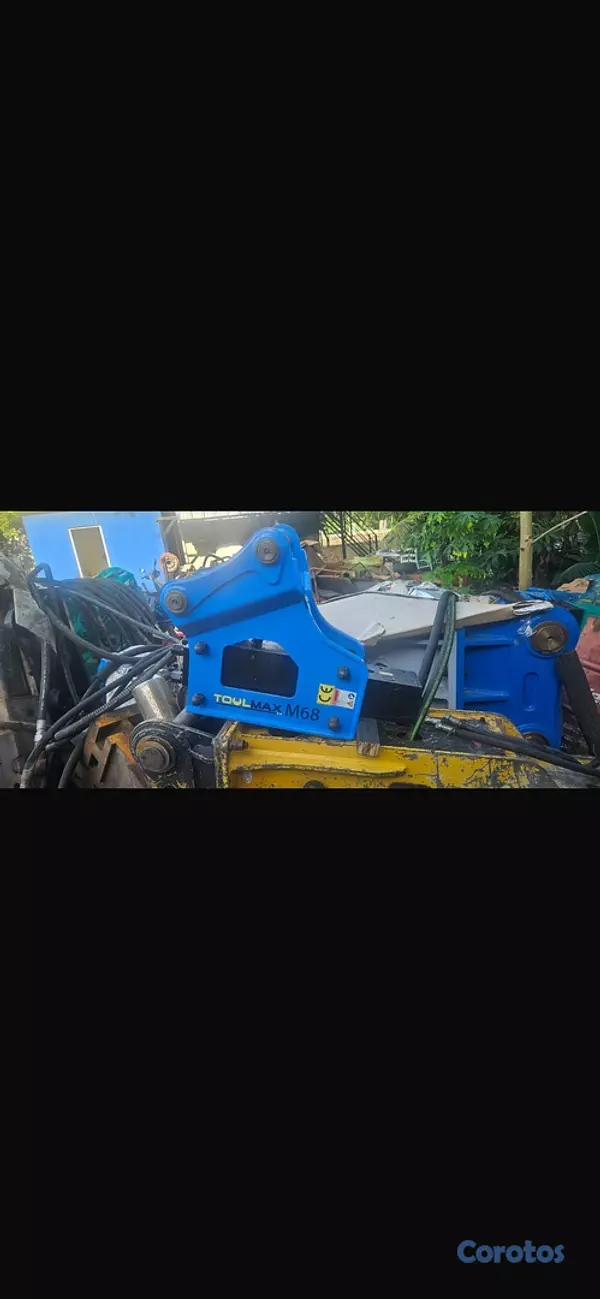 construccion e industrial - Martillo hidráulico TOUL MAX M68 con accesorios