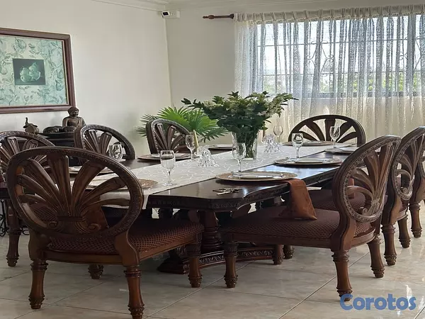 muebles y colchones - Juego de comedor de 8 sillas  7