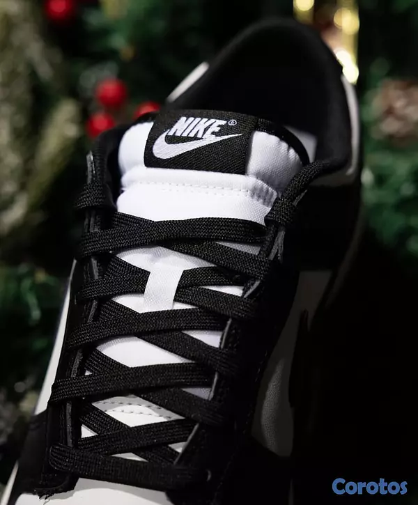 zapatos unisex - Tenis Teni Nike Dunk Low Retro Panda Black White Original Originales Sneaker 🐼 7