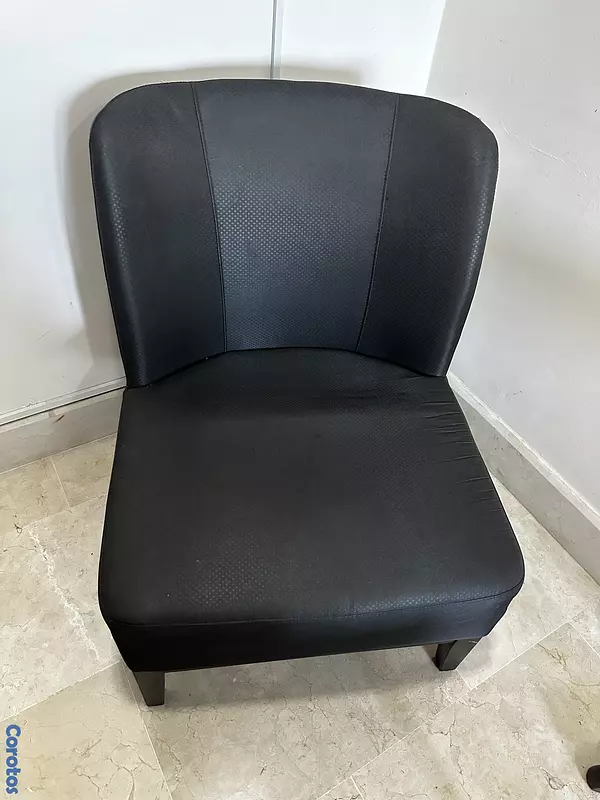 muebles y colchones - Butaca color negro 3