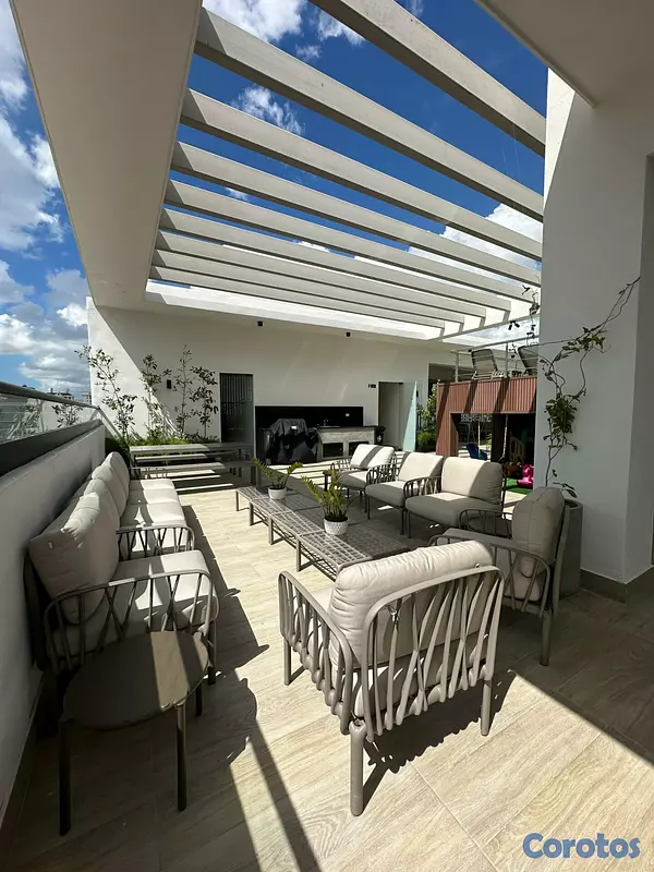 apartamentos - Apartamento en Alquiler Nuevo con L/B - 3 Hab + Es 8