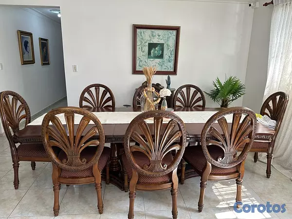 muebles y colchones - Juego de comedor de 8 sillas  8
