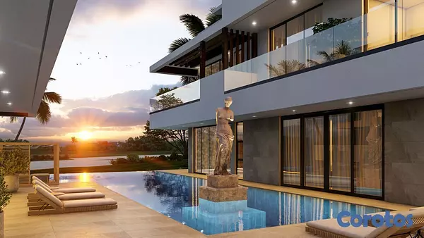 casas vacacionales y villas - Villa Cayuco en Cap Cana Entrega Agosto 2025 5