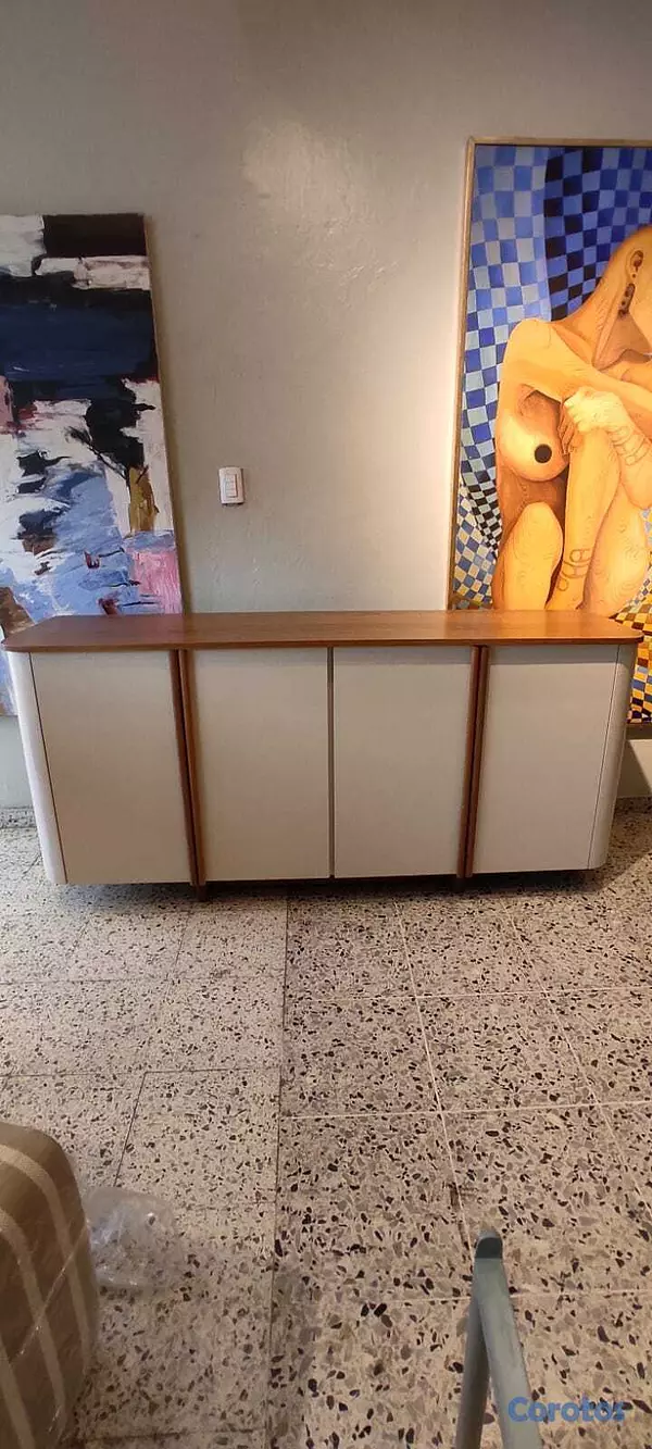 muebles y colchones - Se vende Credenza diseño Lakeado con tope en Roble 5