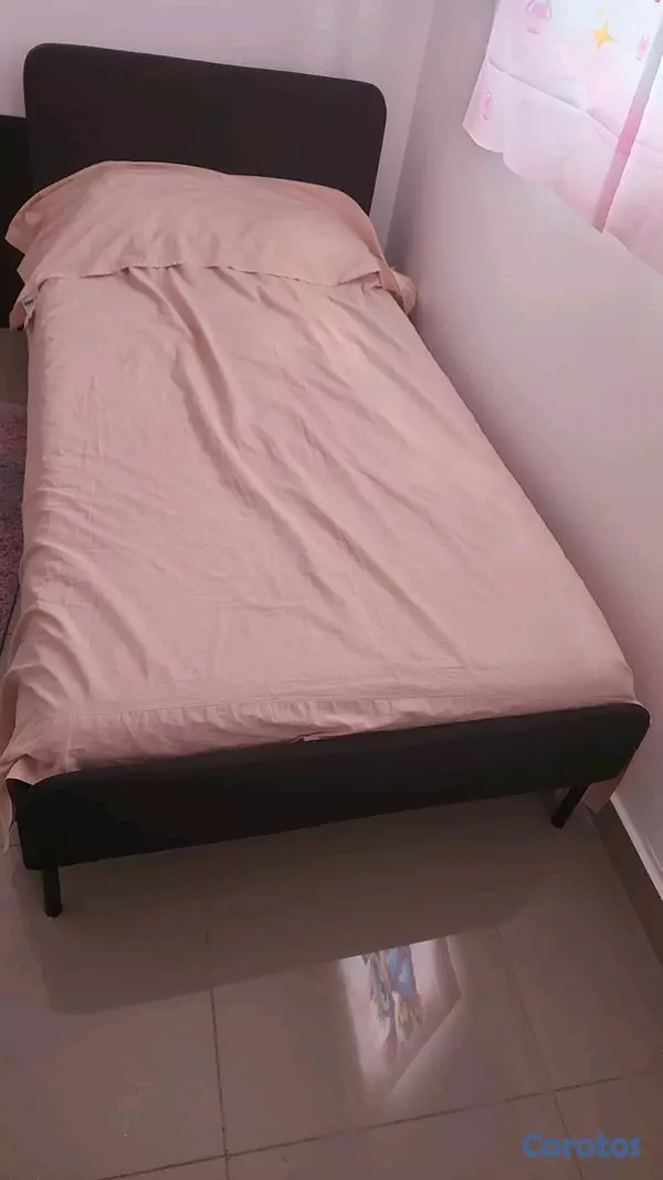 muebles y colchones - cama pequeña de poco uso, comprada en ikea 2