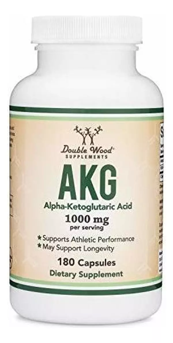 Salud y Equipamiento Médico - Suplemento Akg Acido Alfa Cetoglutarico 1000 Mg 180 Capsula 4