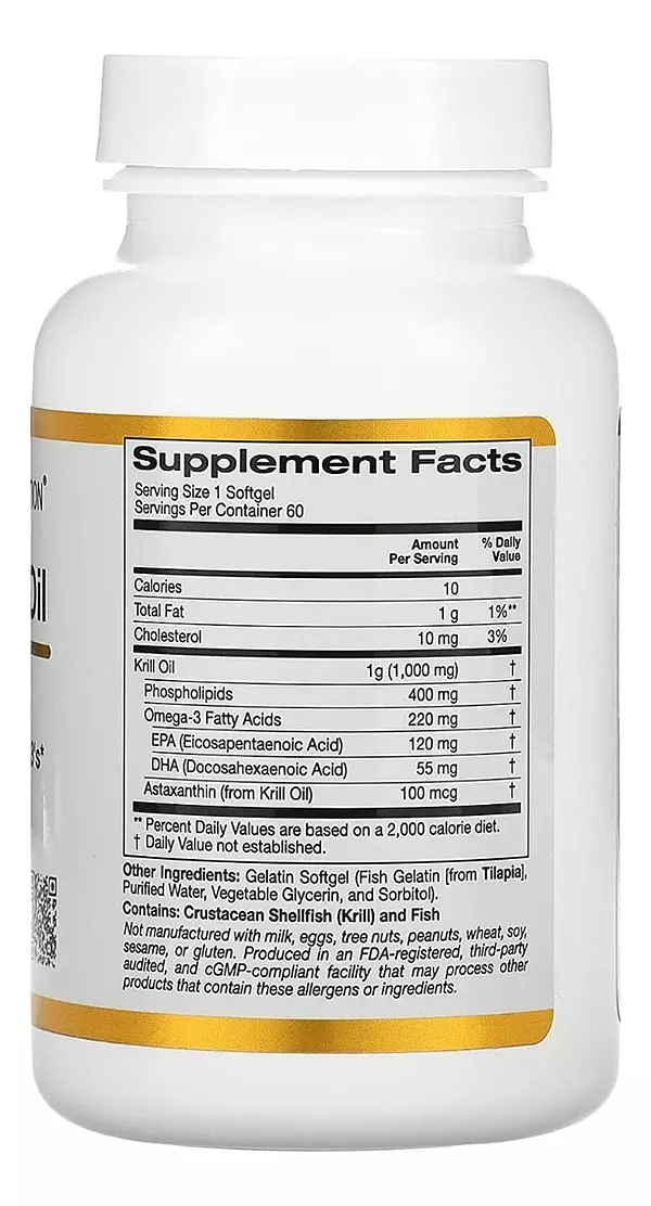 Salud y Equipamiento Médico - Aceite Krill California Gold Nu 2
