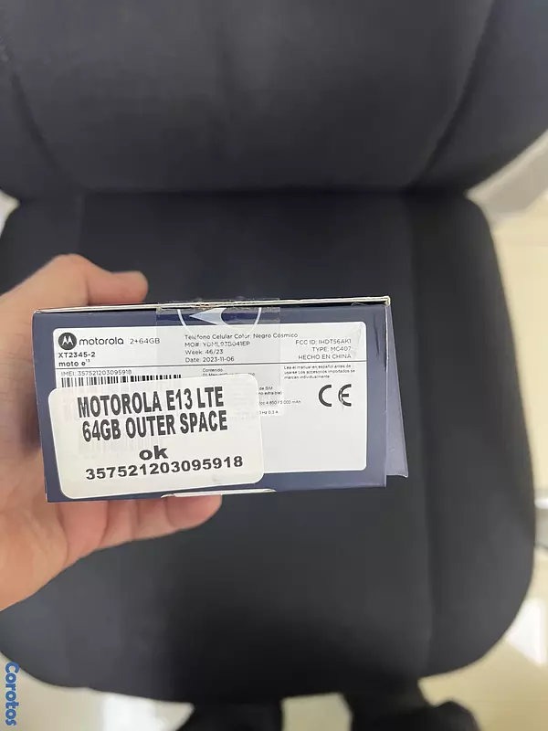 celulares y tabletas - Motorola moto e13 64GB, NUEVO caja abierta 8