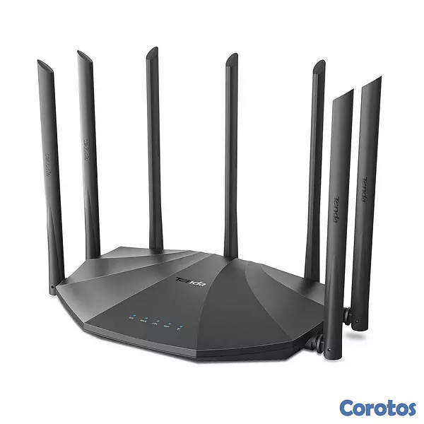 otros electronicos - ROUTER WIRELESS TENDA AC23, 2033MBPS, WIFI GIGABIT, DOBLE BANDA, 1 PUERTO WAN 3