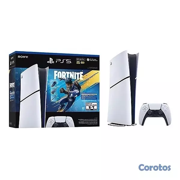 consolas y videojuegos - Consola PlayStation®️5 Edición Digital de 825GB-Paquete Fortnite Flowering Chaos 3