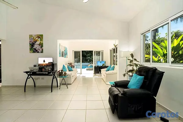 casas - villa hermosa apta para sillas de ruedas en puerto plata  6