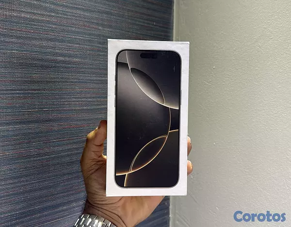 celulares y tabletas - iPhone 16 Pro Max 256GB E-SIM Sellado RD$ 78,995 N