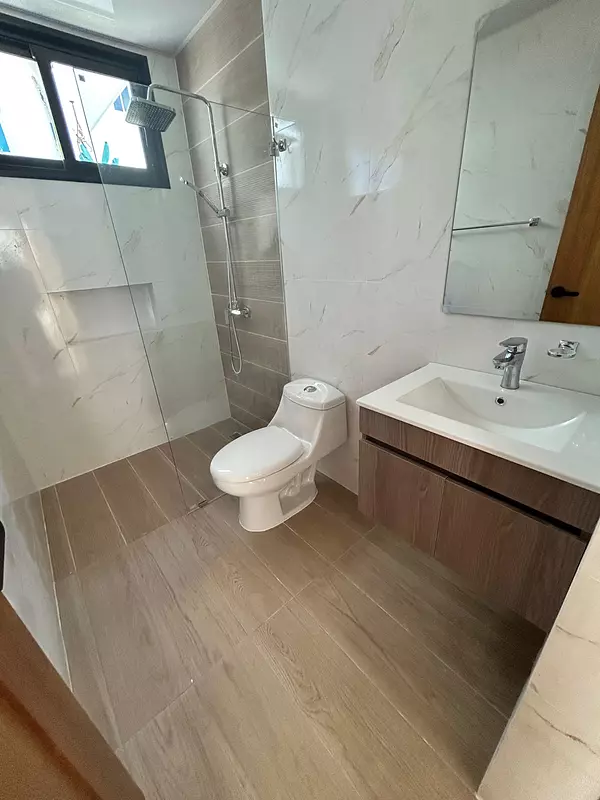 apartamentos - Apartamento 1er Nivel en Residencial Don Simon  4