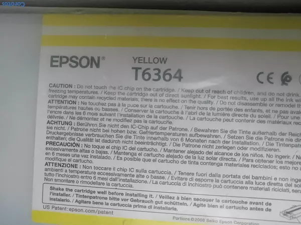 impresoras y scanners - Tóner fotográfico Epson T6361 T6362 T6363 T6364 T6 5
