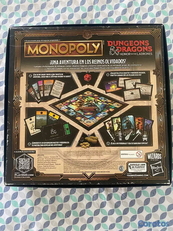 hobby y coleccion - Monopoly Dungeons & Dragons Completo — Excelente Estado 5